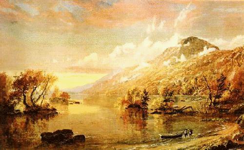 Jasper Cropsey Lake George oil painting image